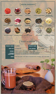 Thé aux herbes biologique en gros pour le soulagement des aphtes et le soutien de la faiblesse corporelle, boisson santé naturelle soluble en boîte - Product Image 6