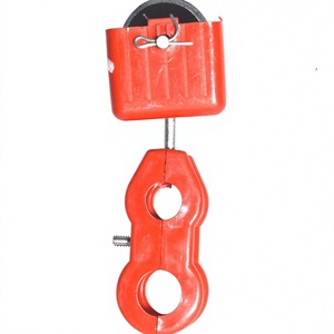 Porte-câble de grue 50 mm en acier inoxydable, chariot coloré, capacité de charge jusqu'à 300 kg, rail CMK de taille 30x33 à 63x63 mm - Product Image 1