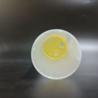SP2689 Gobelets rigides en plastique PP de qualité alimentaire de 1000 ml (32 oz) à grande capacité, transparents et sablés, avec couvercles, personnalisables