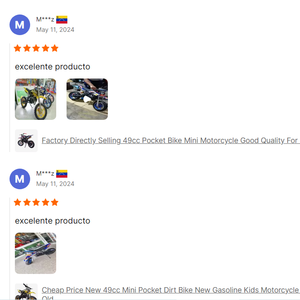 Motocicleta Todoterreno <span class=keywords><strong>a</strong></span> Gasolina para Niños, Mini Moto de Cross, Regalo Encantador para Actividades de Juego al Aire Libre - Product Image 6