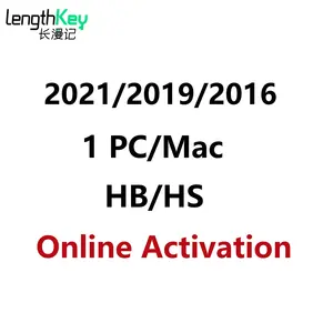 Officiële 2021/2019/2016 Thuisbedrijf/Thuisstudent Activeringssleutel 1 Pc/Mac-Gebruiker Pp Echte Retaillicentiecode 100% Het Leven