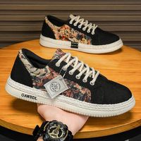 Chaussures de sport décontractées antidérapantes pour hommes, en toile, avec maille respirante, pour le printemps, l'automne, l'été et l'hiver