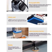 Robot palettiseur entièrement automatique LIANGZO, manipulateur industriel, moteur 1 kW, alimentation 110V/220V/380V, carton