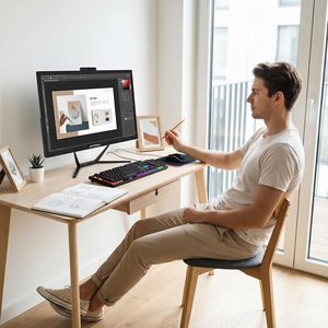 Computadora de Escritorio Todo en Uno STGSivir de 22 Pulgadas FHD, Intel Core I5, 16GB de RAM, 512GB SSD, Windows 11 para Uso Empresarial - Product Image 4