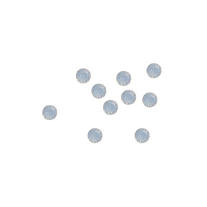 Strass en verre à fond plat, diamants ronds colorés pour nail art, DIY Bling Bling, qualité A, origine Yiwu - Product Image 5
