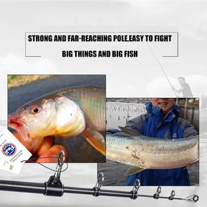 <span class=keywords><strong>LUREKILLER</strong></span> Canne à pêche <span class=keywords><strong>Surf</strong></span> 4.25m en fibre de carbone Long Casting Canne à pêche en mer télescopique Canne à pêche Super Hard <span class=keywords><strong>Surf</strong></span> 15ft Japan Fuji Reel - Product Image 4