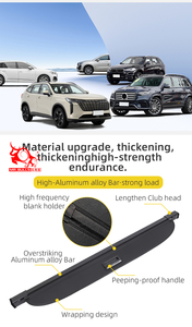 Accesorios de coche cubierta de maletero retráctil estante de paquete trasero de coche para mercedes-benz 2015 GL400 <span class=keywords><strong>GLS</strong></span> - Product Image 5