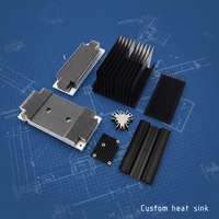 Radiadores LED Personalizados Lolin, Disipador de Calor de Aluminio de la Serie 6000 con Corte CNC de Gran Precisión