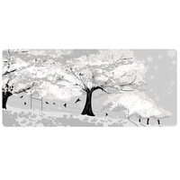 Tapis de souris de jeu en caoutchouc naturel personnalisé avec repose-poignet, design de dessin animé - Stock en gros disponible