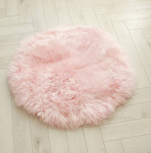 Moderner Neuseeländischer Langhaar-Schaffell-Teppich Runder Flächenteppich Schaffell-Teppich Stuhl-Sofa-Kissen Schaffell-Matte - Product Image 6