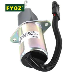 Vanne solénoïde d'arrêt de carburant, pour Cummins 6CT Doosan DH300-7, solénoïde d'arrêt du moteur, 24V, 3935650 SA476424 3970416 <span class=keywords><strong>2TO</strong></span> - Product Image 5