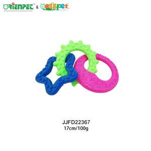 ORIENPET & OASISPET TPR giocattolo per animali domestici all'ingrosso eco-friendly cane giocattolo da masticare ciuccio + anello JJFD22369 giocattolo per animali - Product Image 5