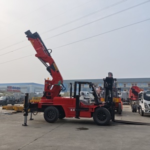 <span class=keywords><strong>Camion</strong></span>-grue d'<span class=keywords><strong>occasion</strong></span> avec moteur Weichai, grue à flèche articulée hydraulique, hauteur de levage de 18 m, moment de levage de 30 t.m pour la construction - Product Image 4