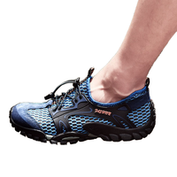 Chaussures aquatiques en caoutchouc pour hommes, légères, nouvelle collection printemps-été-automne, style décontracté, pour la randonnée en ruisseau, le sport, la plongée, la plage et la marche aquatique, en maille respirante