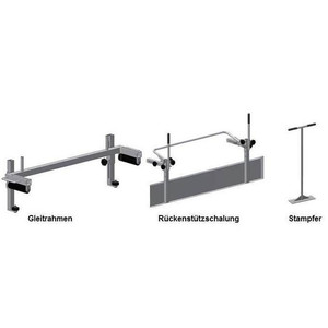 Cassaforma di supporto per schiena inclusa cornice scorrevole - Product Image 1
