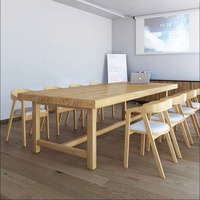 Meubles de bureau en bois de qualité supérieure, table de réunion, table de conférence