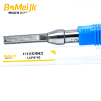 TCT Coupe-bois en carbure à 3 cannelures avec bords tranchants Coupe de précision Support OEM personnalisable