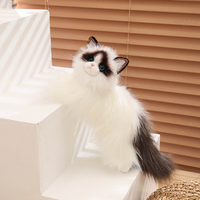 Réaliste Ragdoll Chat Animal En Peluche Chat Simulation Ragdoll Chat En Peluche Jouet Vraie Vie Poupée En Gros