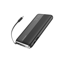 Batterie externe sans fil 10000mah de haute qualité Fil d'attraction magnétique Chargement sans fil