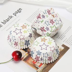 Star Design Gobelet en papier sulfurisé bon marché pour fête d'anniversaire de <span class=keywords><strong>mariage</strong></span> - Product Image 1
