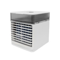 Mini-refroidisseur d'air silencieux alimenté par USB, humidificateur portable, climatiseur à pulvérisation pour dortoirs d'étudiants, bureau, utilisation sur ordinateur de bureau, nouveauté