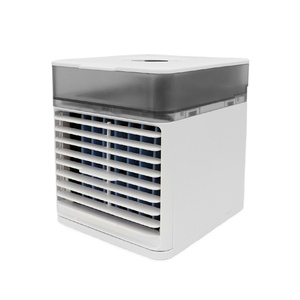 Mini humidificador <span class=keywords><strong>silencioso</strong></span> con enfriador de <span class=keywords><strong>aire</strong></span> alimentado por USB, <span class=keywords><strong>aire</strong></span> acondicionado portátil para dormitorios de estudiantes, uso de escritorio de oficina, nuevo - Product Image 1