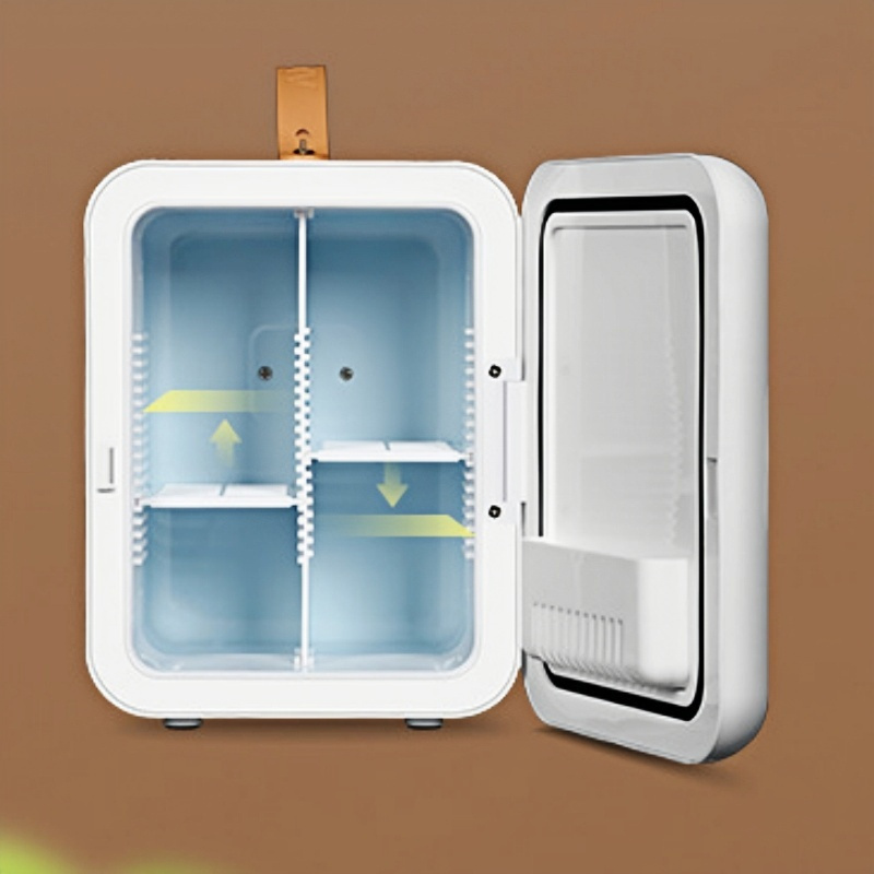 8L Mirror Beauty Mini Refrigerator Home