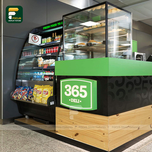 Bán lẻ đồ ăn nhẹ truy cập mô-đun đồ uống kiosk tùy chỉnh thức ăn nhanh tủ trung tâm mua đồ uống thanh hiển thị cố định chức năng thiết kế nhỏ gọn - Product Image 2