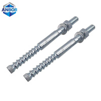 Ancrage chimique à cône inversé M8-M30 pour béton fissuré, en acier inoxydable 304/316 et acier au carbone, OEM