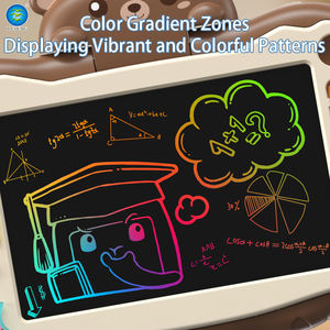 Tablette d'écriture interactive musicale et lumineuse en plastique coloré pour <span class=keywords><strong>dessin</strong></span> technique, jouet sensoriel et créatif pour bébés et enfants (thème STEM) - Product Image 6