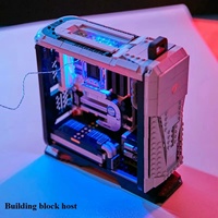 Série de Blocs de Construction PC Gaming les Plus Vendus – Jouet Éducatif DIY, Modèle de PC à Assembler, Briques de Puzzle en Plastique ABS Emballées