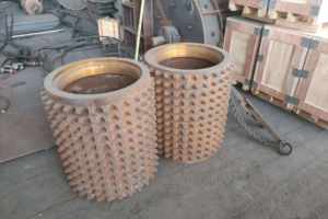 광광 채광 롤러 크러셔 액세서리 용 고 망간강 고 크롬 합금 주조 톱니 플레이트 - Product Image 5