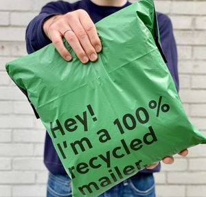 Personalizado su propio diseño de logotipo Impresión Reciclable Poly Mailer Bolsas Ldpe Courier Sobre Bolsas de envío para embalaje - Product Image 4