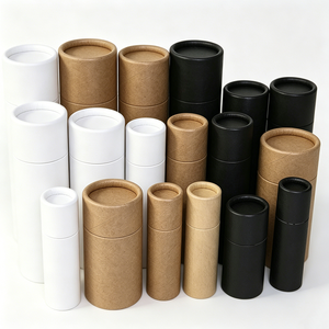 Tubo <span class=keywords><strong>de</strong></span> Cartón Kraft Biodegradable Personalizado para Bálsamo Labial, Tubo Decorativo <span class=keywords><strong>de</strong></span> Cartón - Product Image 5