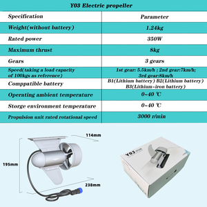 Hélice électrique en alliage d'aluminium de haute qualité RS Y01 Y02 Y03 avec batterie, 3 vitesses pour planche à pagaie debout - Product Image 4