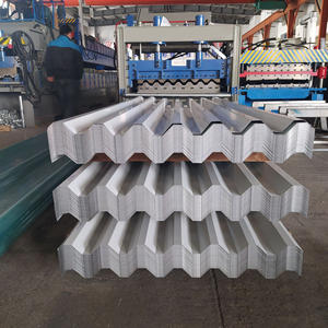 TDC51D + Z/TDC52D + Z <span class=keywords><strong>Plaque</strong></span> <span class=keywords><strong>de</strong></span> tôle <span class=keywords><strong>de</strong></span> <span class=keywords><strong>toiture</strong></span> en <span class=keywords><strong>acier</strong></span> ondulé 0.3mm 0.4mm 0.8mm Orange Rouge Bleu Vert <span class=keywords><strong>Gris</strong></span> Blanc Couleur Métal enduit - Product Image 2
