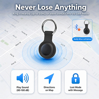 Traceur intelligent Bluetooth anti-perte compatible iOS Find My et Android Find Hub, double système, batterie CR0232 remplaçable, localisateur de clés