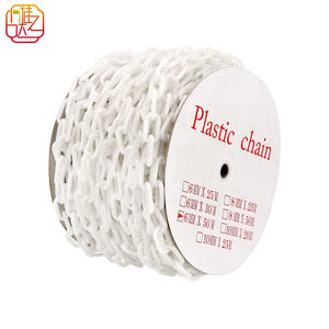 164 רגל של חלקי קישור פלסטיק לבן, שרשרת בידוד פלסטיק עבור בקרת הקהל - Product Image 1