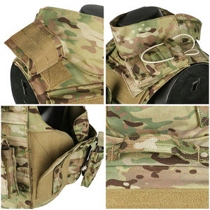 Chaleco Táctico Multifuncional de Nailon con Camuflaje, Portaplacas, Corte Láser, Sistema Molle, Liberación Rápida, Chaleco para Caza - Product Image 4