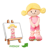 Porte-clés en peluche super doux personnalisé brodé - Rembourrage en coton PP - Option taille 5 cm - Cadeau promotionnel