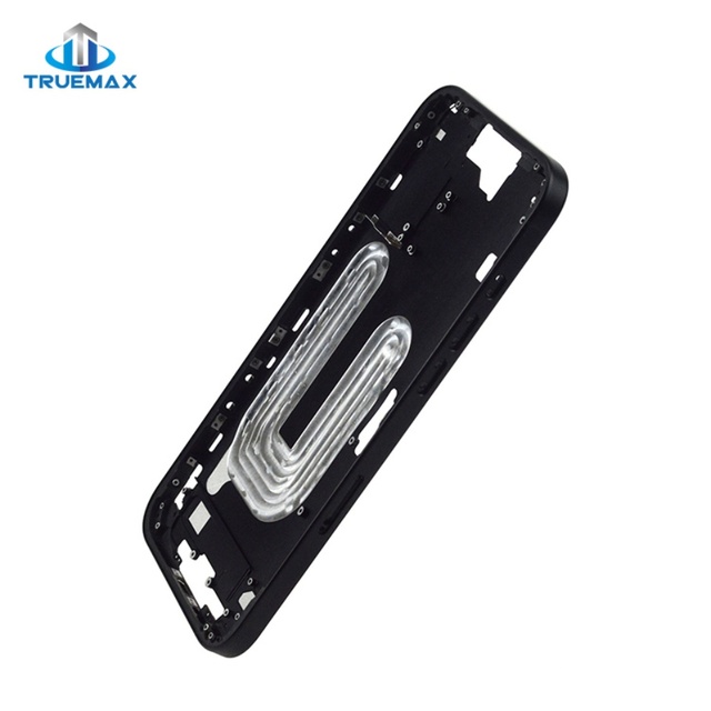 For iPhone 16 Plus Replacement Metal Middle Frame Black White Pink Green Blue