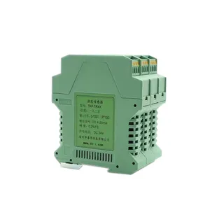 O conversor 1 do isolamento do sinal 4-20mA entrou 2 Output o isolador analógico O isolador universal inteligente do sinal