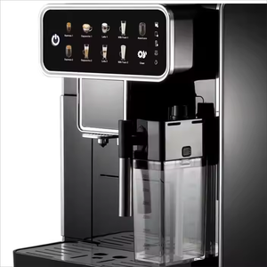 <b>Fully</b> <b>Automatic</b> Stainless Steel <b>Coffee</b> <b>Machine</b> Auto Milk Foam System 15 Bars Pressure PID Temperature Control Multi Drinks - Product Image 3