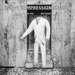 Kimono de Jiu Jitsu, Tejido Pearl Weave, Conjuntos de BJJ Gi, 100% Algodón, Fabricación en Fábrica, Uniformes Personalizados de Jiu Jitsu Brasileño - Product Image 2