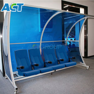 مقاعد محمولة عالية التحمل من الألومنيوم لكرة القدم، مقاعد قابلة للطي للاستاد، مقاعد احتياطية لفريق كرة القدم، مقاعد ملجأ NPY-VIP - Product Image 6