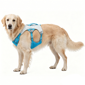 <b>Pet</b> Dog <b>Harness</b> Cooling Vest for Small Large Dogs Cats Summer Outdoor Walking Training Adjustable <b>Pet</b> Chest Cooling Vest <b>Harness</b> - Product Image 1