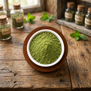 Té Verde Instantáneo en Polvo Estilo Matcha, Polvo de Té Herbal Fino a Granel para Bebidas, Procesamiento de Alimentos y Uso Culinario - Product Image 1