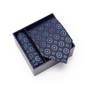 Wedding Gift Mens <strong>Ties</strong> and Pocket Square Sets Yellow and <strong>Purple</strong> With Brand Name - Product Image 4