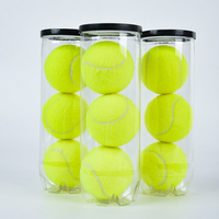 Pelota de Tenis Profesional de Alta Calidad, 57% Lana, Diámetro Aproximado de 65 mm, Peso 58 g, Rebote de 135-145 cm