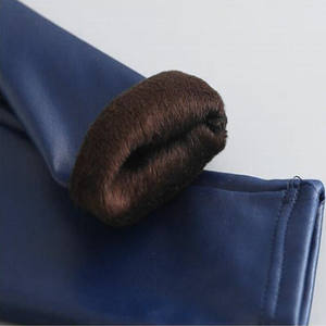 <span class=keywords><strong>Legging</strong></span> d'hiver en similicuir PU pour filles, collants doublés en <span class=keywords><strong>polaire</strong></span> épaisse - Product Image 4